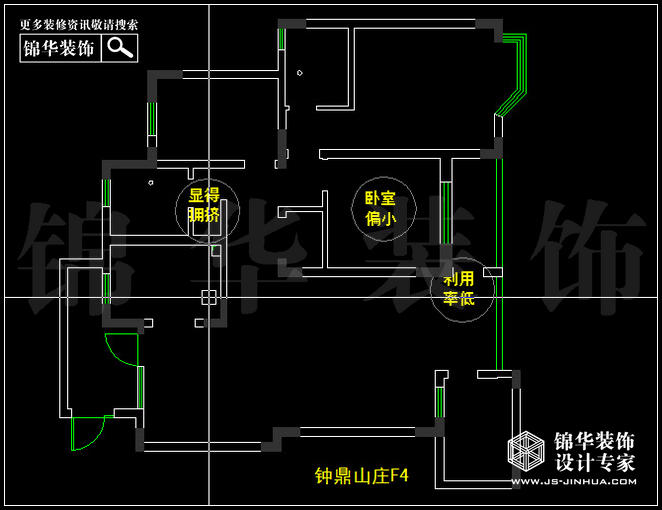 鐘鼎山莊F4戶(hù)型 戶(hù)型